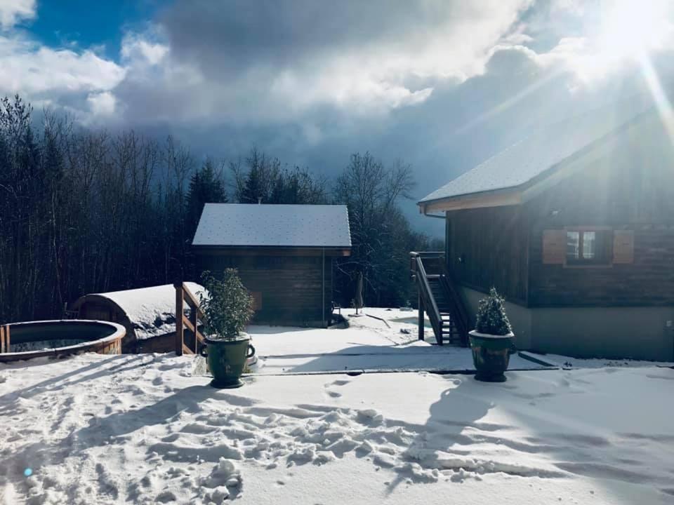 Les Chalets De Ludran Viuz-en-Sallaz Kültér fotó