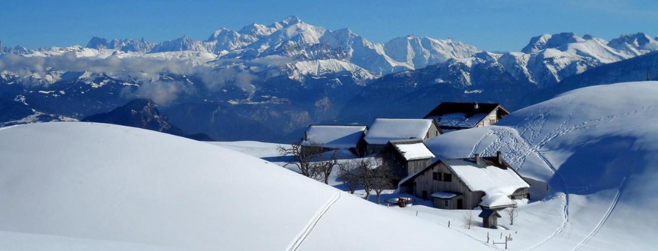 Les Chalets De Ludran Viuz-en-Sallaz Kültér fotó